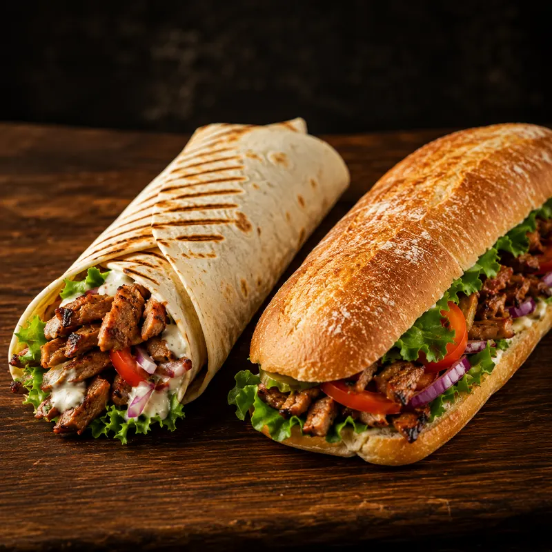 Dürüm Sandwich Pain turc